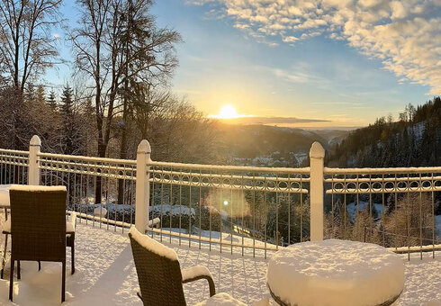 Blick in die Winterlandschaft