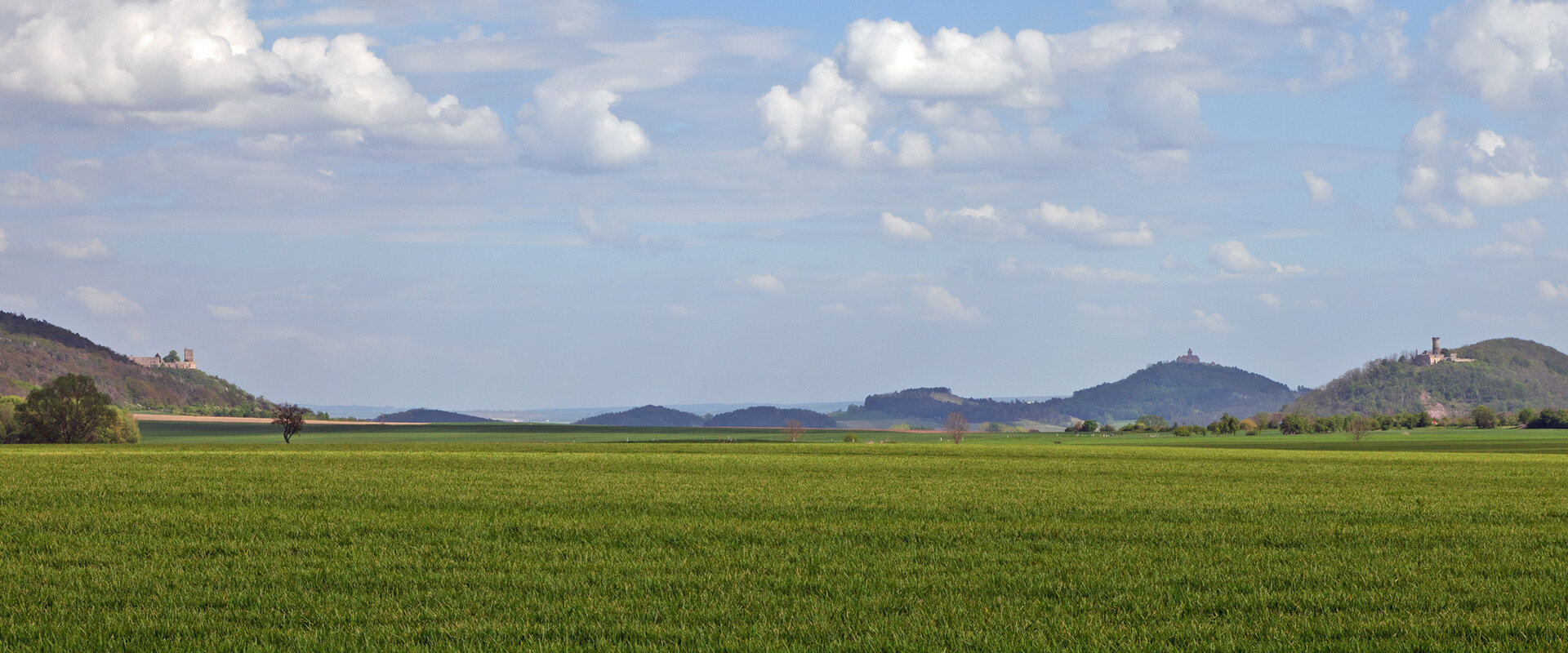 Thüringer Burgenland Drei Gleichen
