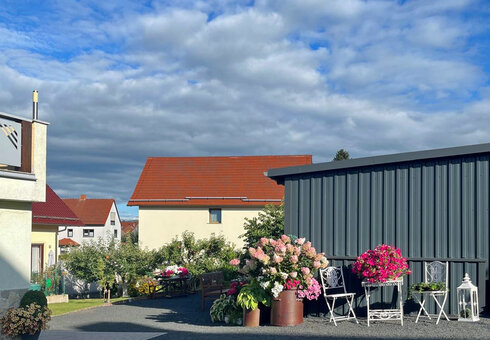 Ferienwohnung Leopold - Blick in den Hof