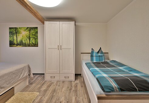Ferienwohnung "Jägerstube" (Schlafzimmer)