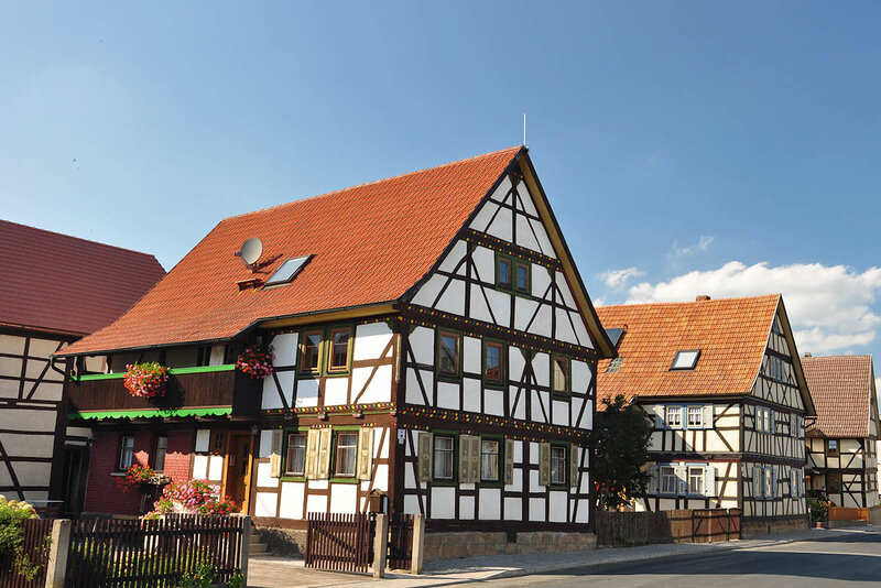 Fachwerkhäuser in Behrungen