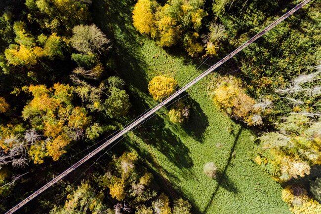 Hängeseilbrücke Hohe Schrecke