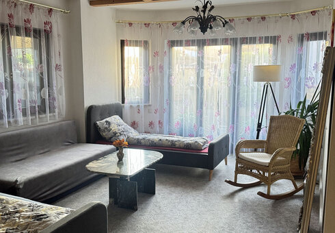 Betten im Wohn-/Schlafraum