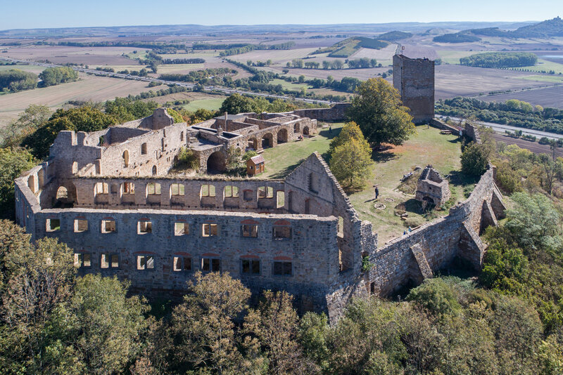 Burgruine Gleichen (© Stiftung Thüringer Schlösser und Gärten - Fotograf Kurt Frein)