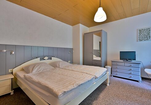 Blick in ein Gästezimmer