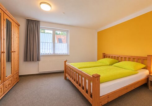 Blick in ein Gästezimmer