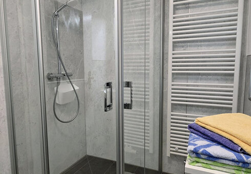 Badezimmer (kleine Ferienwohnnung)