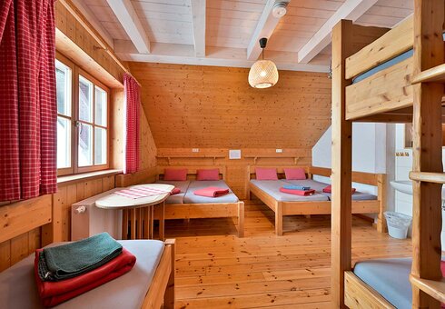 Blick in ein Wanderzimmer