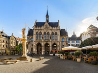 Rathaus Erfurt auf dem Fischmarkt