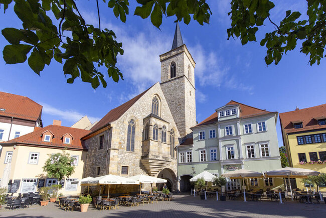 Wenigemarkt mit Ägidienkirche