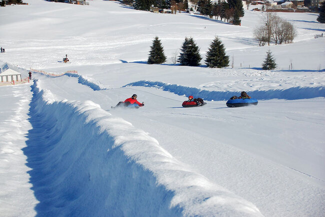 Snow-Tubing in Siegmundburg