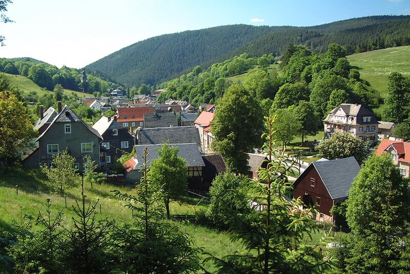 Blick auf Döschnitz