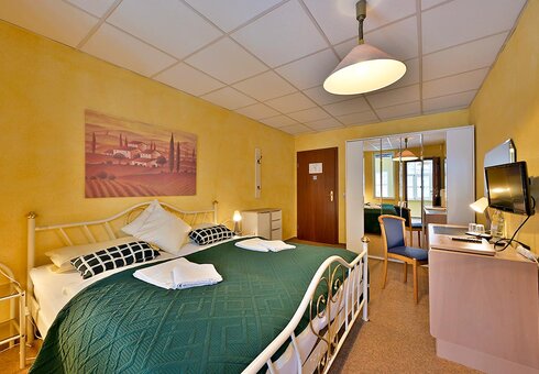 Blick in ein Familienzimmer