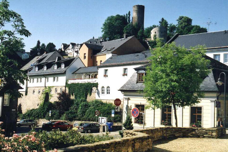 Blick auf die Stadtmauer