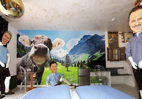Blick in Gästezimmer