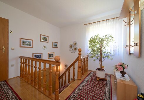 Treppe / Flur in der Pension
