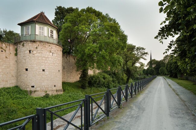 Außenansicht Wehranlage (Foto: Tino Sieland)