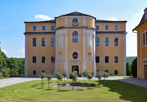 Rückseite vom Schloss Ettersburg