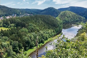 Landschaft bei Ziegenrück