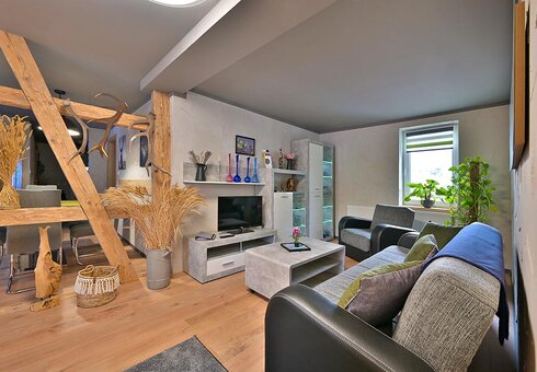 Ferienwohnung "Alter Mühlgraben" (Wohnbereich)