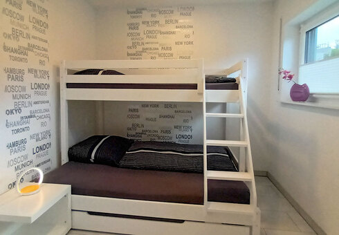 Schlafzimmer 2 mit Etagenbett