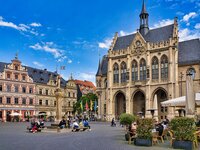 Fischmarkt Erfurt mit Rathaus