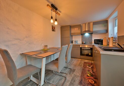 Ferienwohnung "Jägerstube" (Küchenbereich)