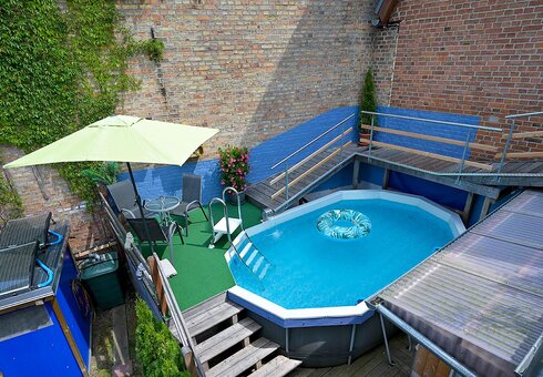 beheizter Pool