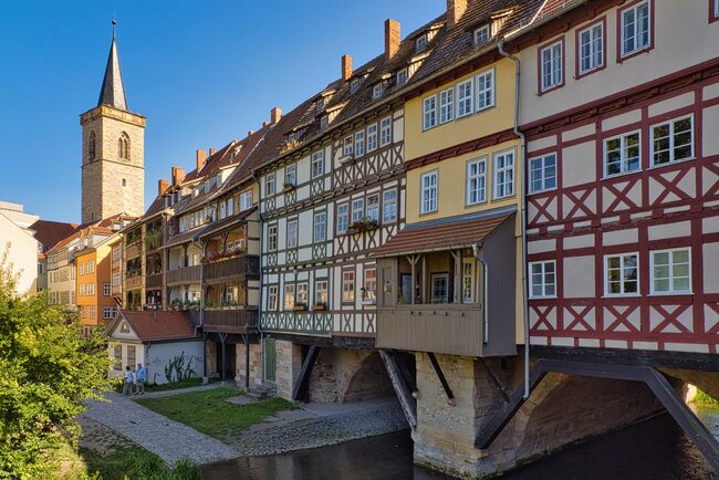 Blick auf die Krämerbrücke