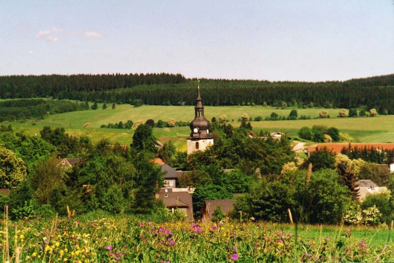 Blick auf Großbreitenbach