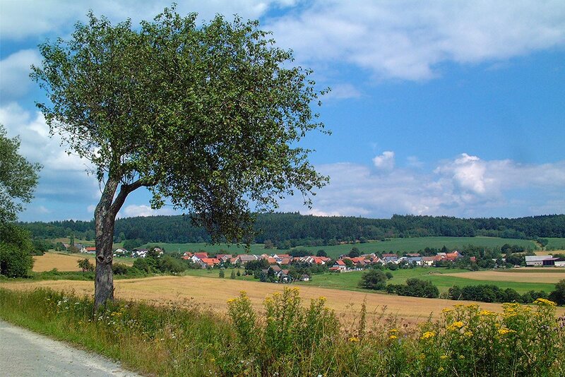 Landschaft bei Oberwind