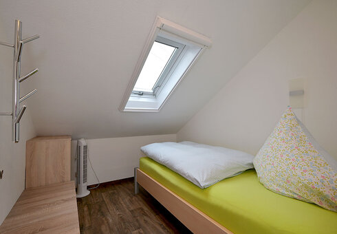 Schlafzimmer mit Einzelbett