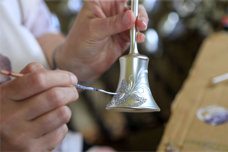 Herstellung von Christbaumschmuck