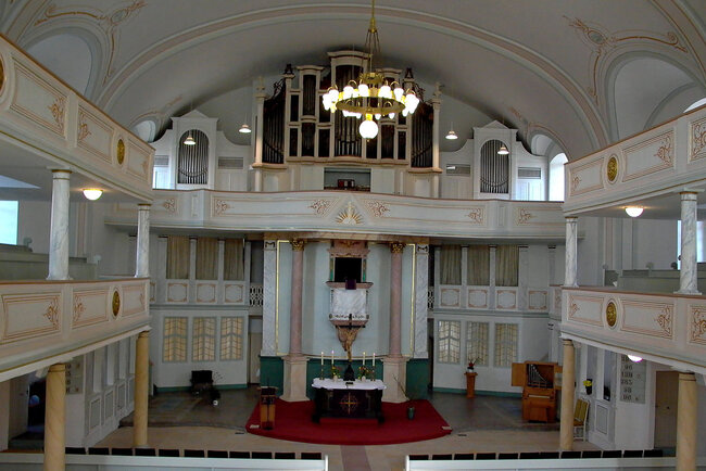 Innenansicht der Stadtkirche