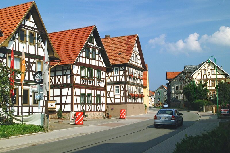 Fachwerkhäuser in Viernau