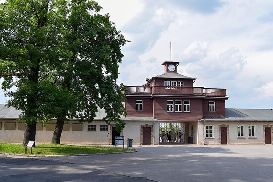 Eingang zur Gedenkstätte Buchenwald