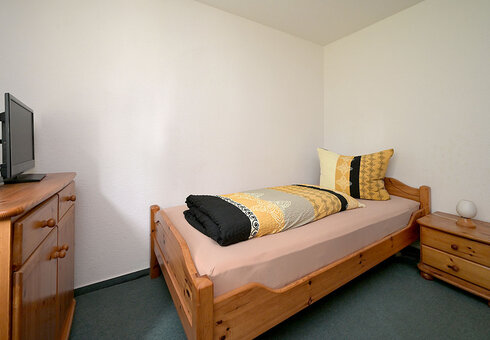 Blick in ein Gästezimmer