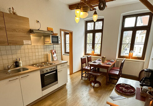 Blick in ein Appartement