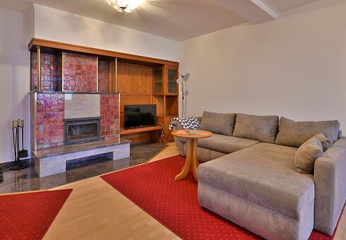 Blick in ein Gästezimmer