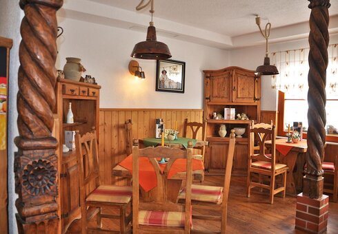 Blick in das Steakhaus