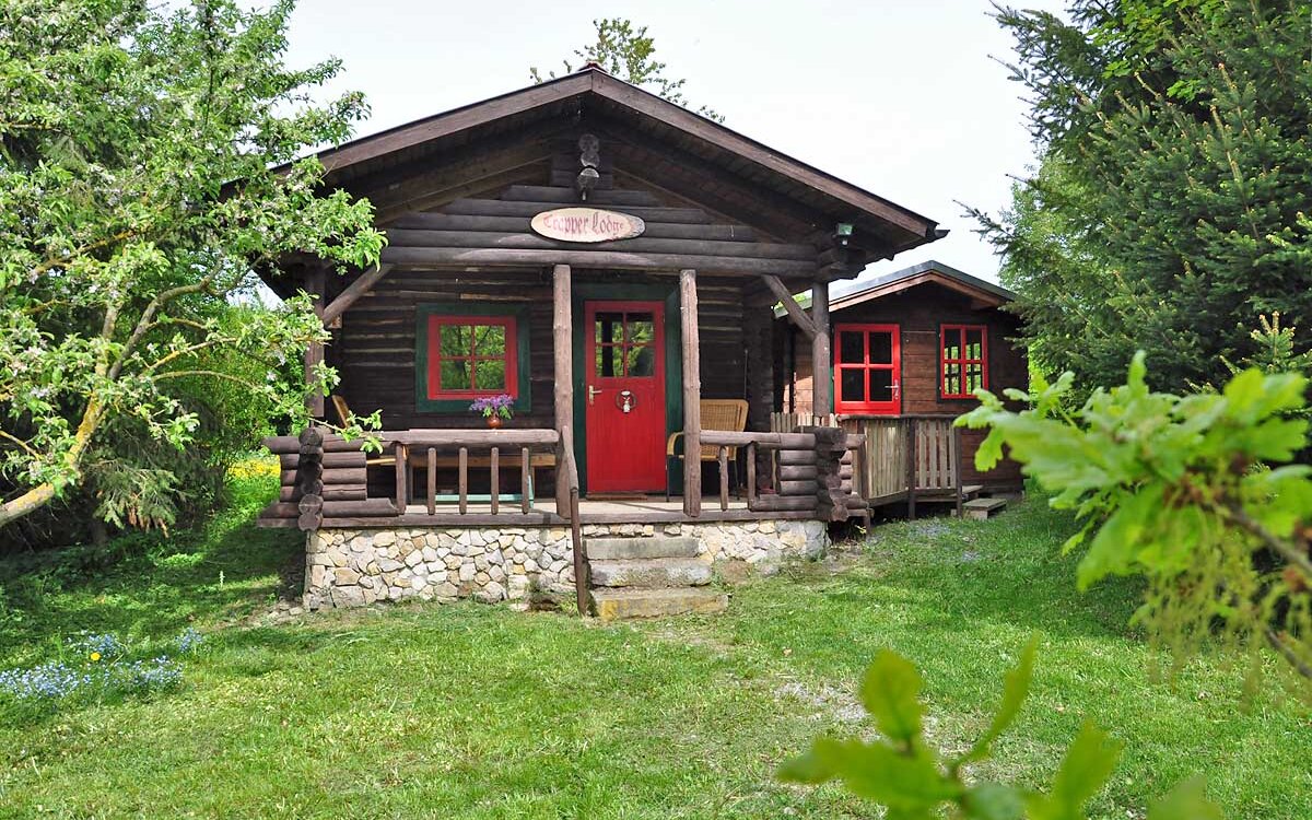 Blockhausurlaub auf Gut Friedenthal