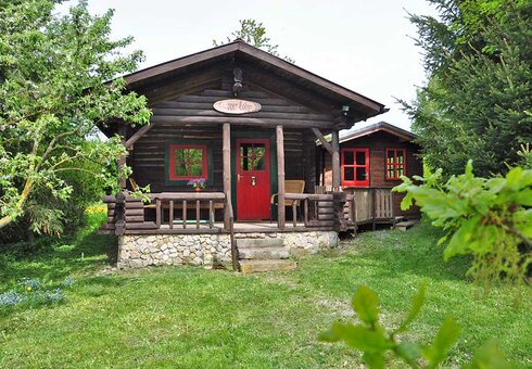 Blockhausurlaub auf Gut Friedenthal
