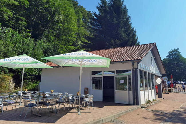 Café Wintersport am Trusetaler Wasserfall © Tourismus GmbH