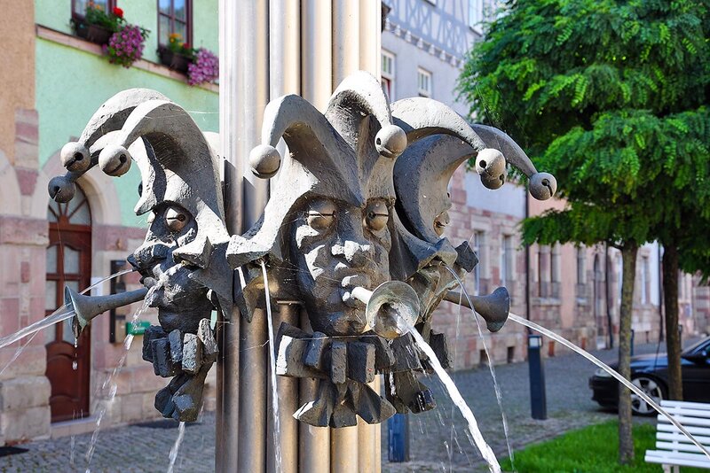 Brunnenplatz in Wasungen