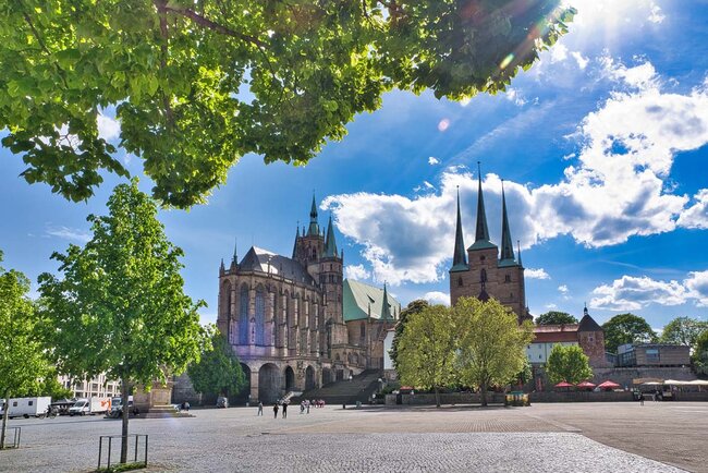 Severikirche mit Dom Erfurt