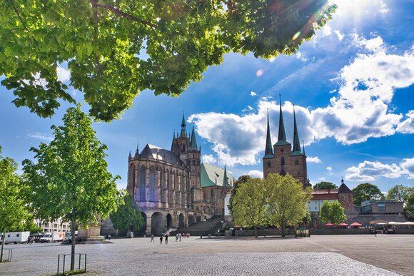 Dom und Severikirche in Erfurt