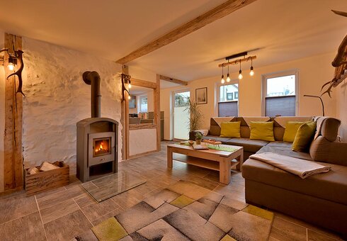 Ferienwohnung "Jägerstube" (Wohnbereich)