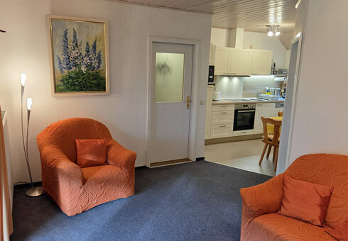 kleine Ferienwohnung (Wohnzimmer)