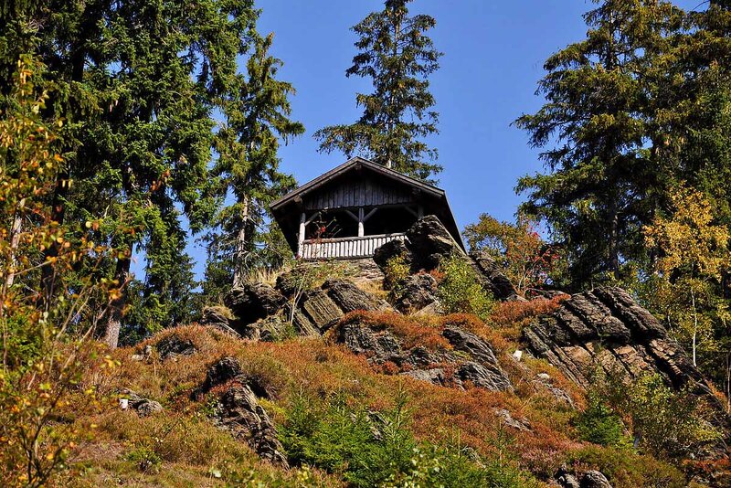 Aussichtspunkt bei Lauscha