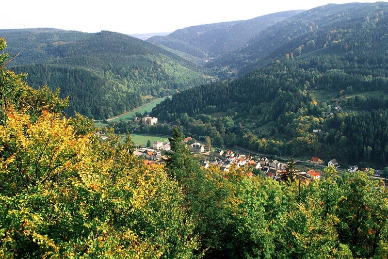 Blick auf Sitzendorf